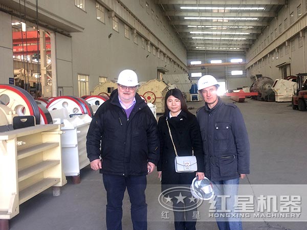 歐洲客戶(hù)來(lái)廠(chǎng)參觀